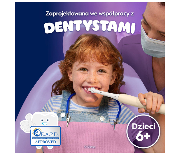 Oral-B Szczoteczka magnetyczna iO Kids Stitch (6+ etui róż) - 1601545 - zdjęcie 8